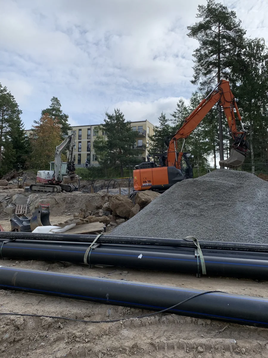 Grundläggning Malongen, Habitek Bygg