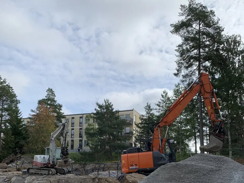 Grundläggning Malongen, Habitek Bygg